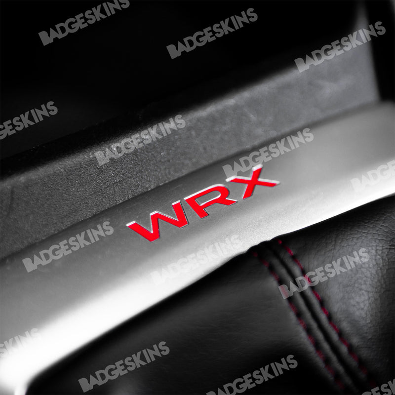 Load image into Gallery viewer, Subaru - VA - (15-21) - WRX - Shifter Plate "WRX" Inlay