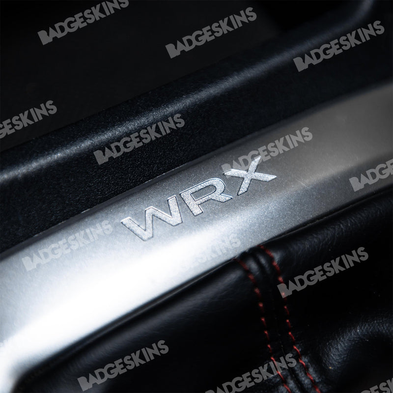 Load image into Gallery viewer, Subaru - VA - (15-21) - WRX - Shifter Plate "WRX" Inlay