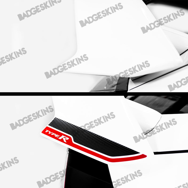 Load image into Gallery viewer, Honda - 10th Gen - Civic Type R - Wing End Plate Accent Overlay
