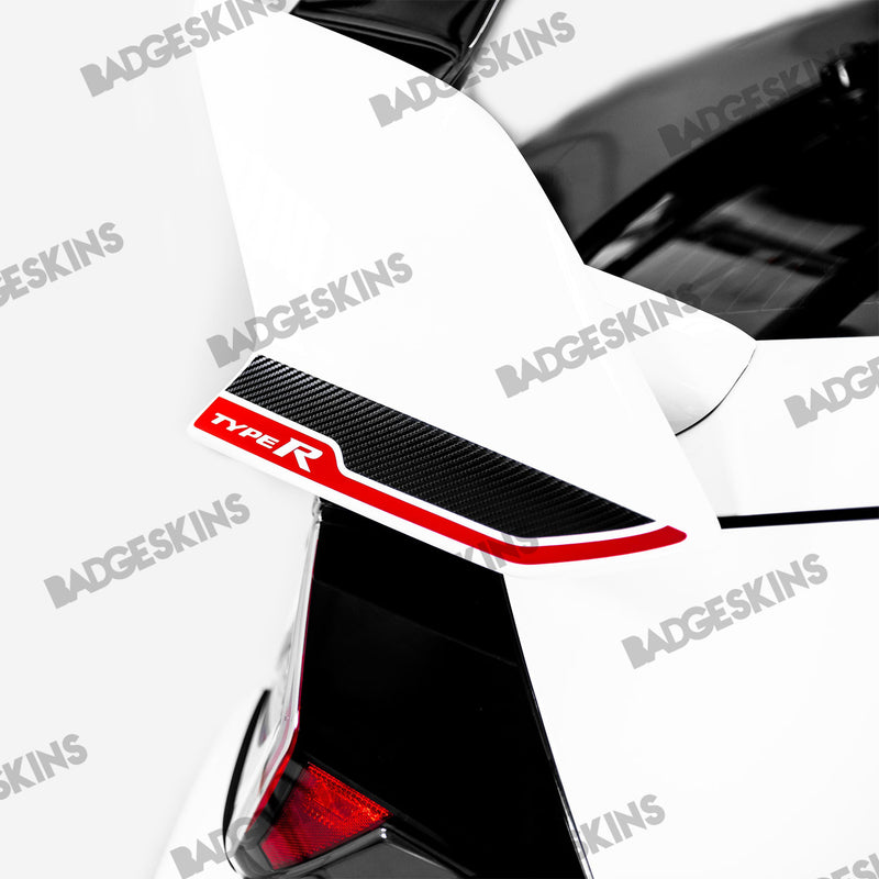 Load image into Gallery viewer, Honda - 10th Gen - Civic Type R - Wing End Plate Accent Overlay