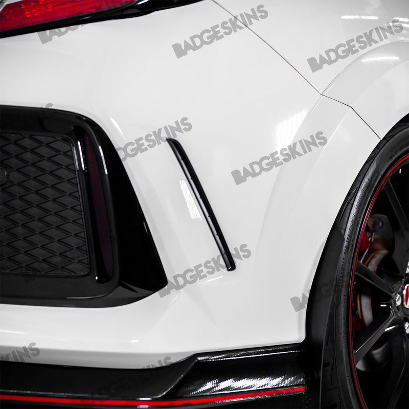 Load image into Gallery viewer, Honda - 10th Gen - Civic Type R - Rear Bumper Vent Accent Inlay