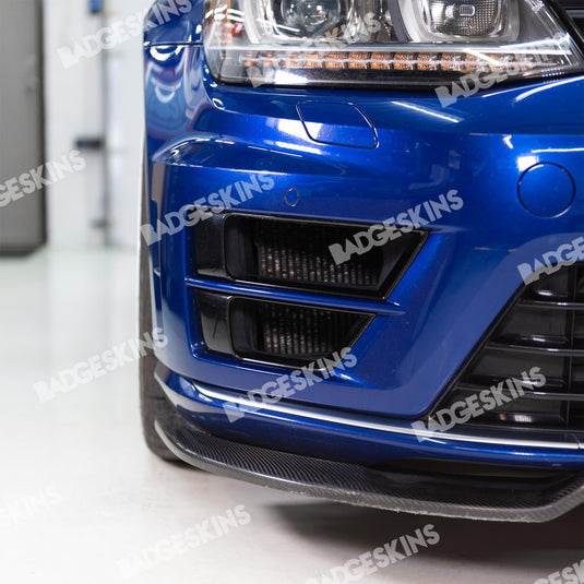 VW - MK7 - Golf R - Front Bumper Side Vent Bar Delete