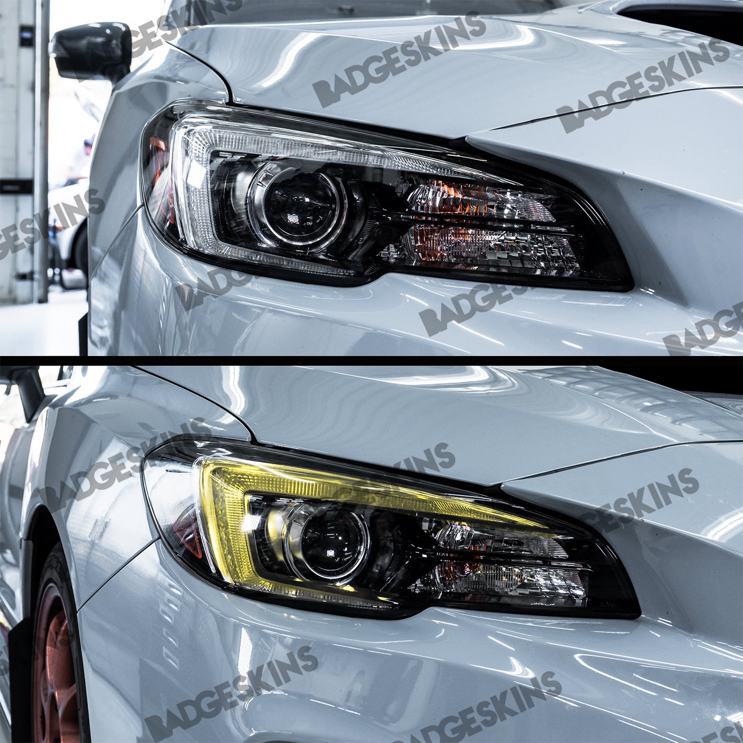 Full Smoked Headlight Tint Kit | 2015-2021 Subaru WRX / STI