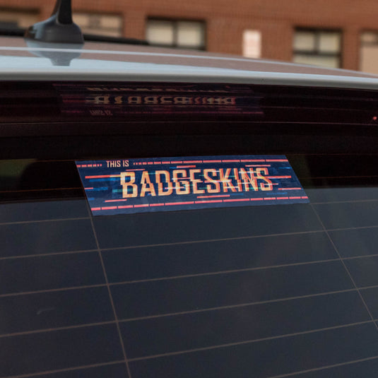 Badgeskins Into The Glitch Slap Sticker