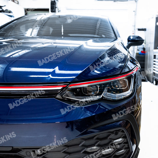 VW - MK8 - Golf - Head Light Eyelid Accent Stripe