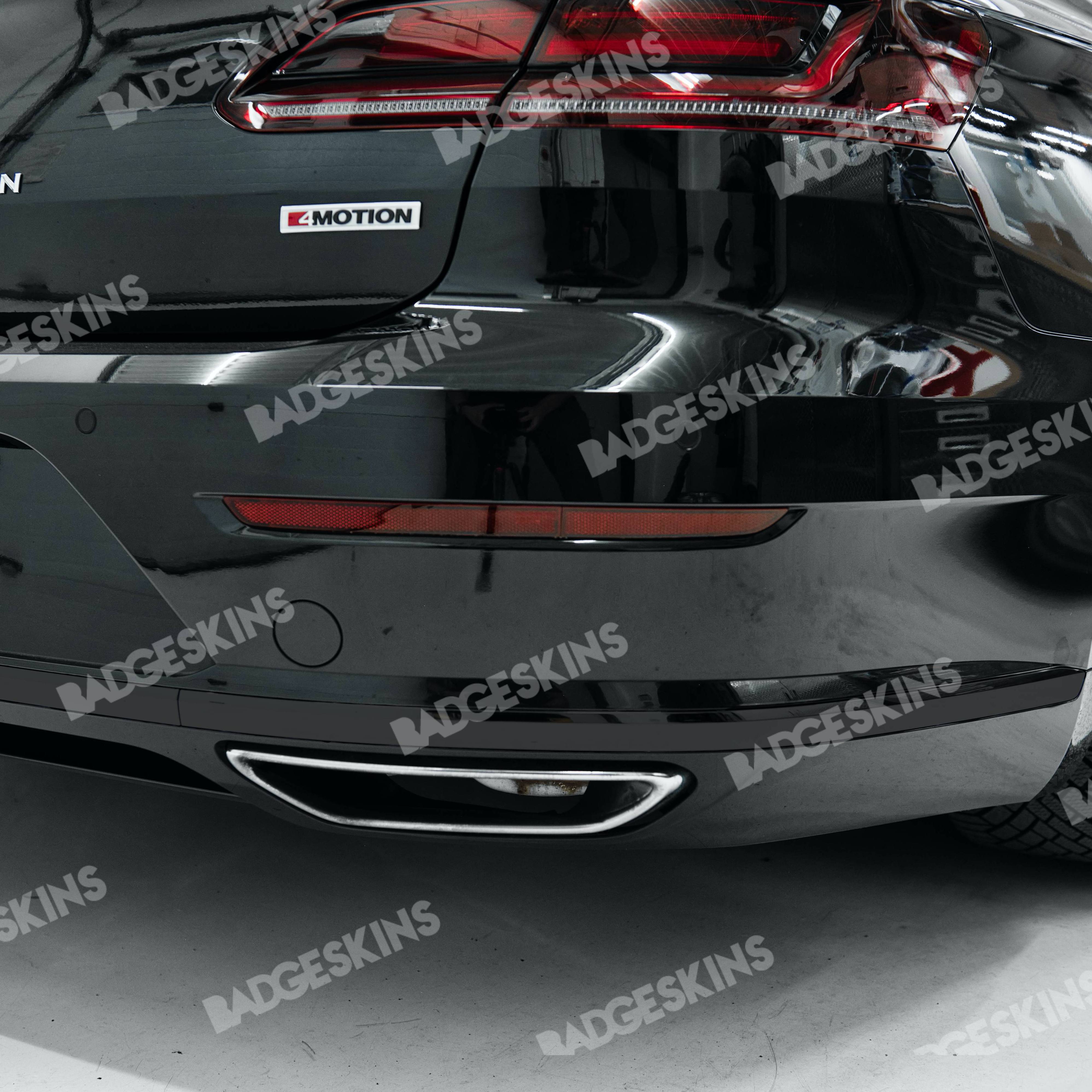 VW MK1 Arteon Rear Bumper Chrome Trim Delete Badgeskins