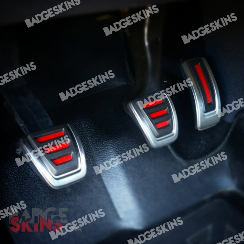Load image into Gallery viewer, MQB - Aluminum Pedal Accent Set