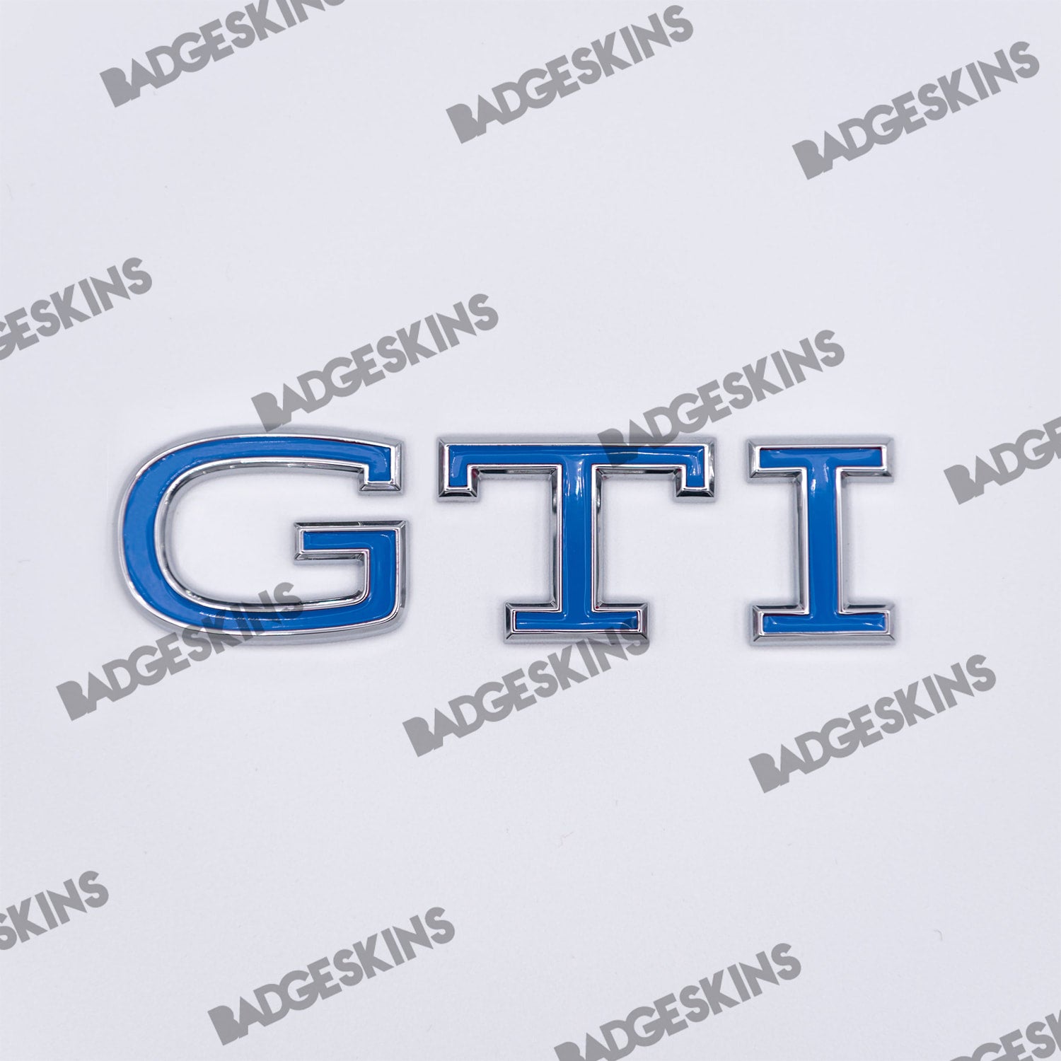 VW MK8 GTI Rear Badge Inlay Badgeskins
