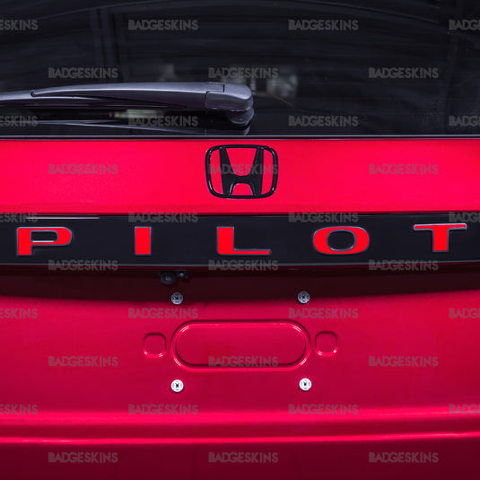 Honda - YG1/2 - Pilot - Rear PILOT Badge Overlay
