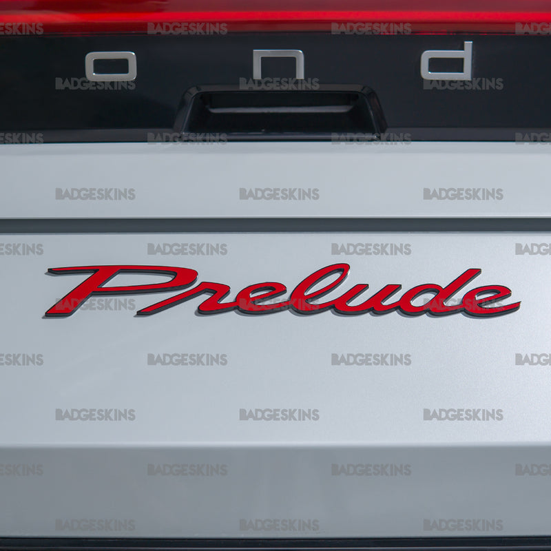 Load image into Gallery viewer, Honda - 6th Gen - Prelude - Rear Prelude Badge Overlay

