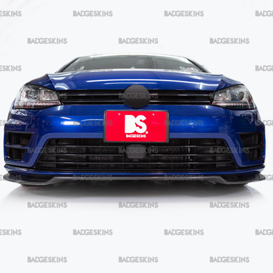 VW - MK7 - Golf R - Front Bumper Lower Chrome Delete