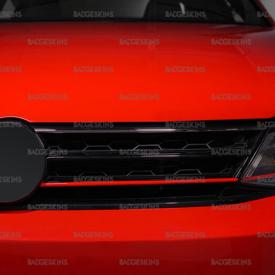 VW - MK6.5 - Jetta GLI - Front Grille Chrome Delete