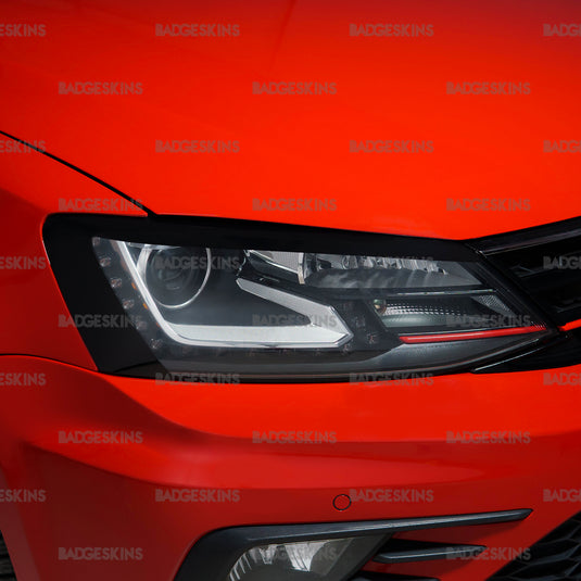 VW - MK6/6.5 - Jetta - Headlight Amber Delete & Eyelid (Projector)
