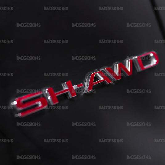 Acura - 3rd Gen - RDX - Rear SH-AWD Badge Overlay