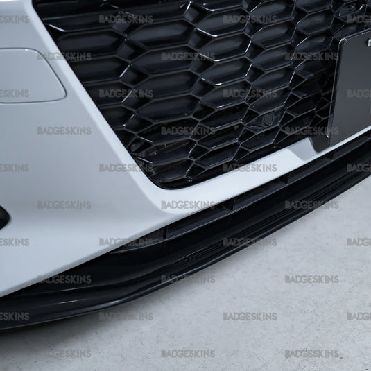 Audi - C8 - RS6 - Front Bumper Lip Blackout