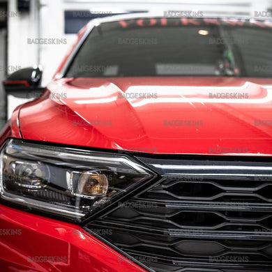 VW - MK7 - Jetta GLI - Front Grille Red Bar Overlay