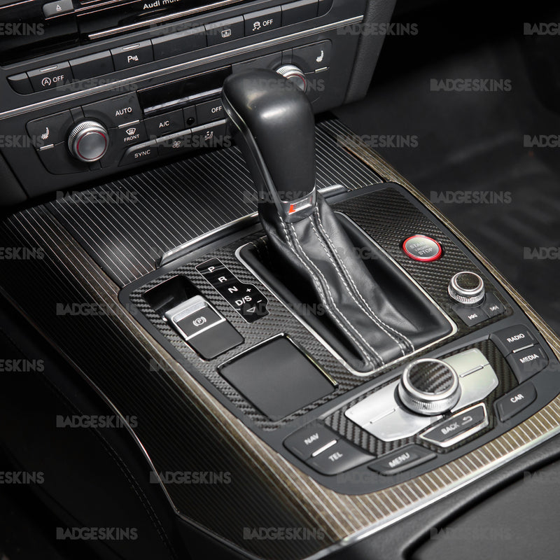 Load image into Gallery viewer, Audi - C7/7.5 - A6/S6/RS6 - Center Console Overlay
