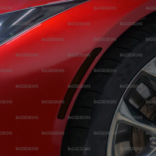 Lexus - Z100 - LC500 - Front Bumper Side Marker Tint