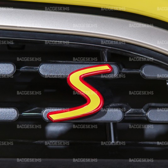 MINI - 4th Gen - Cooper S - Front S Badge Overlay