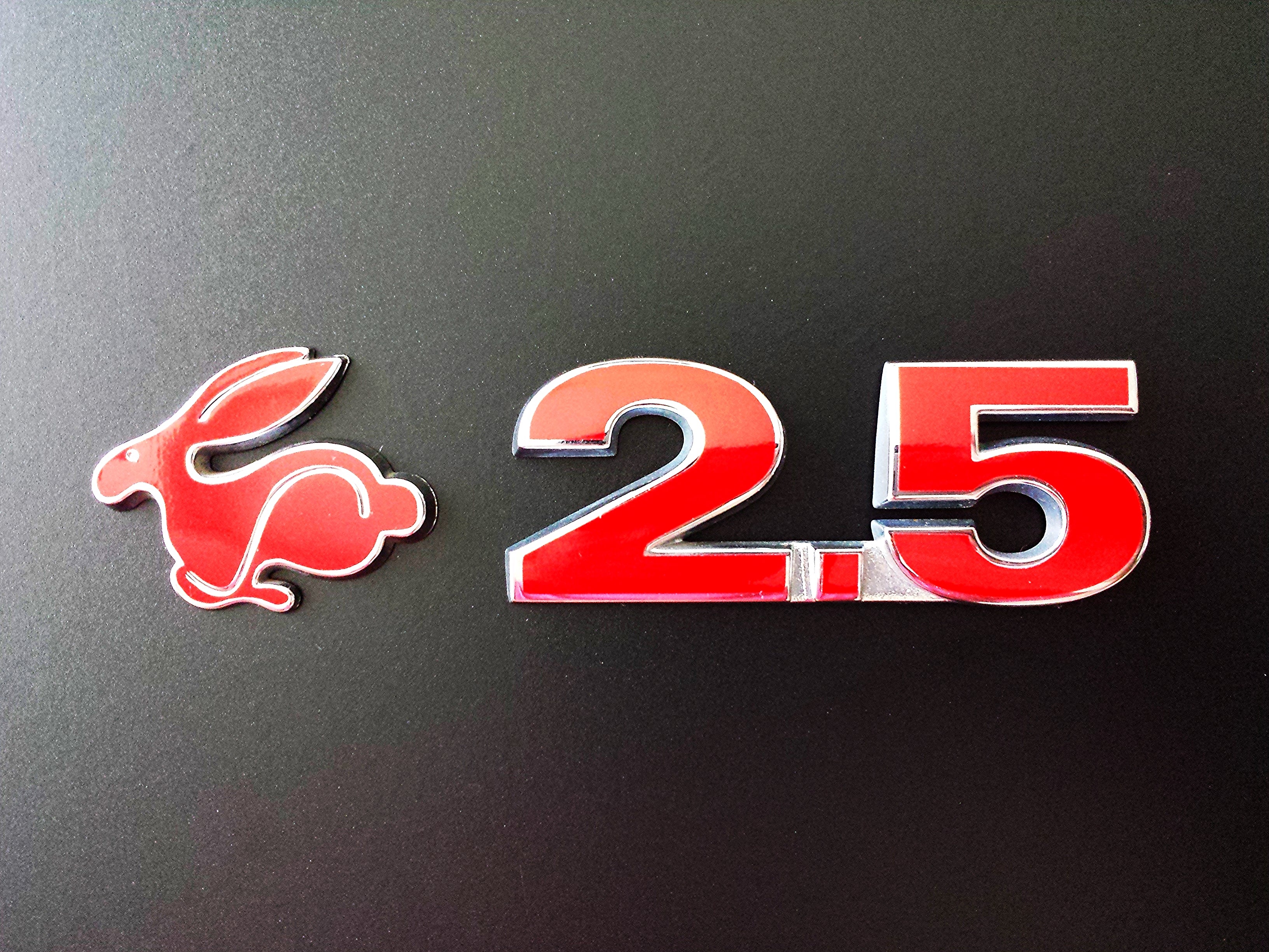Volkswagen Rabbit Logo VW Turbo Rabbit Emblem By X3dp Thingiverse