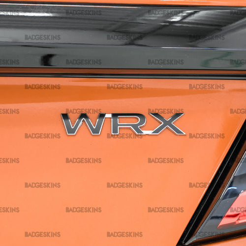 Subaru - VB - WRX - Rear WRX Badge Overlay