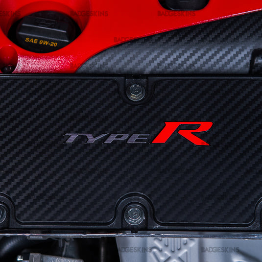 Honda - 11th Gen - Civic Type R - Intake Cover Type R Logo Overlay