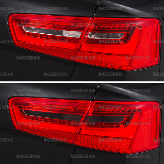 Audi - C7 - A6/S6 - Taillight Clear Lens Tint