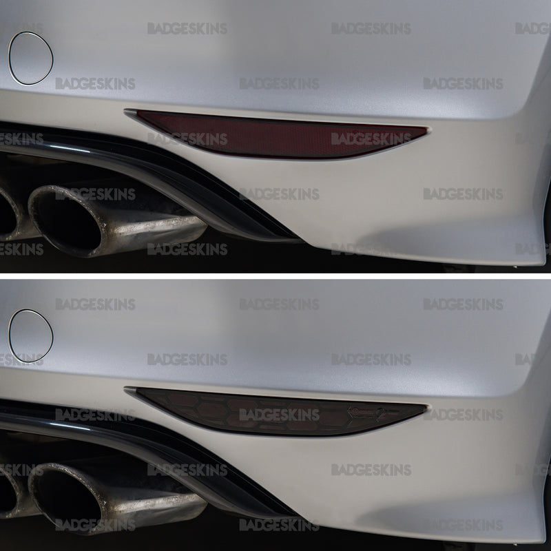 Load image into Gallery viewer, VW - MK7 - Golf - Rear Bumper Reflector Honeycomb Tint
