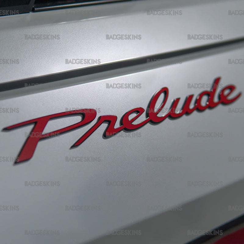 Load image into Gallery viewer, Honda - 6th Gen - Prelude - Rear Prelude Badge Overlay
