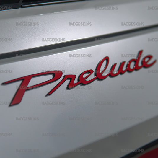 Honda - 6th Gen - Prelude - Rear Prelude Badge Overlay