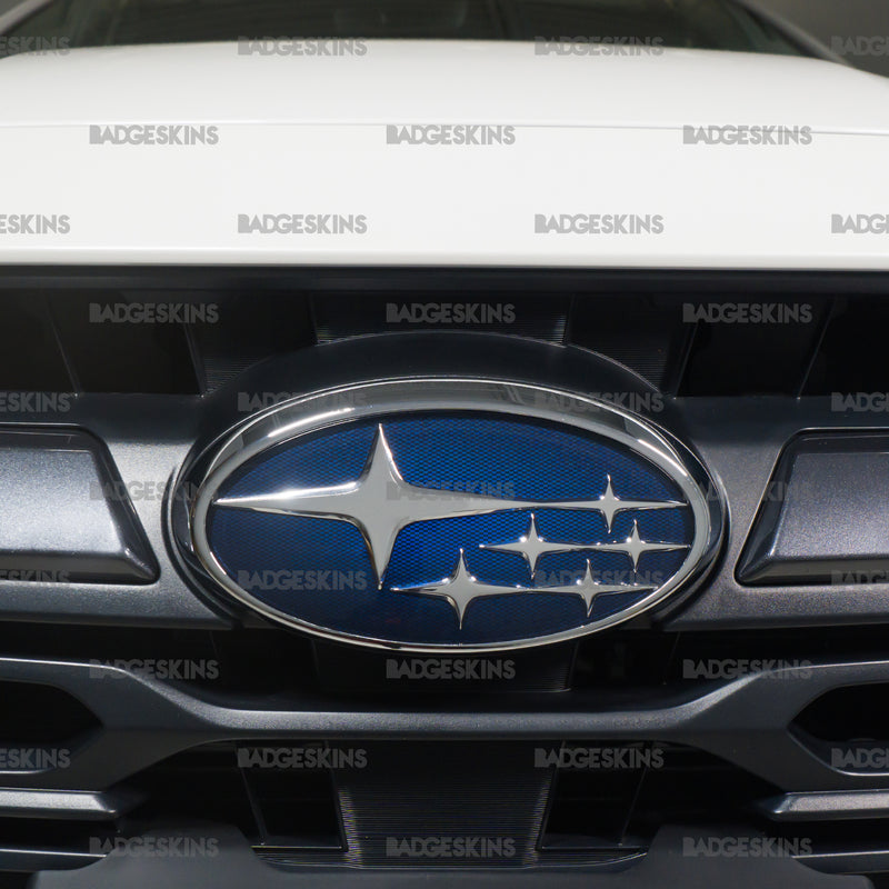 Load image into Gallery viewer, Subaru - 6th Gen/6th Gen FL - Outback - Front Subaru Tinted Emblem Overlay
