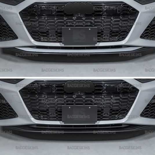 Audi - C8 - RS6 - Front Bumper Lip Blackout