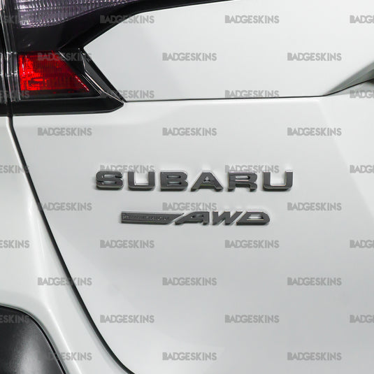Subaru - 6th Gen/6th Gen FL- Outback - Rear Subaru AWD Badge Overlay