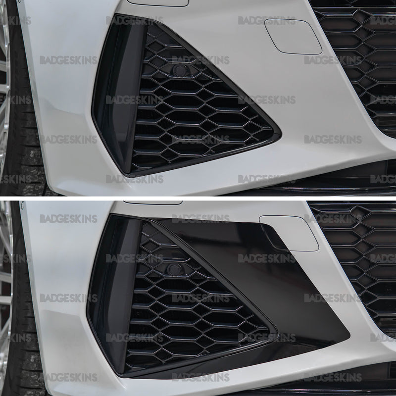 Load image into Gallery viewer, Audi - C8 - RS6 - Front Bumper Side Vent Accent
