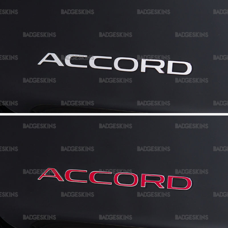 Load image into Gallery viewer, Honda - 11th Gen - Accord - Rear Accord Badge Overlay
