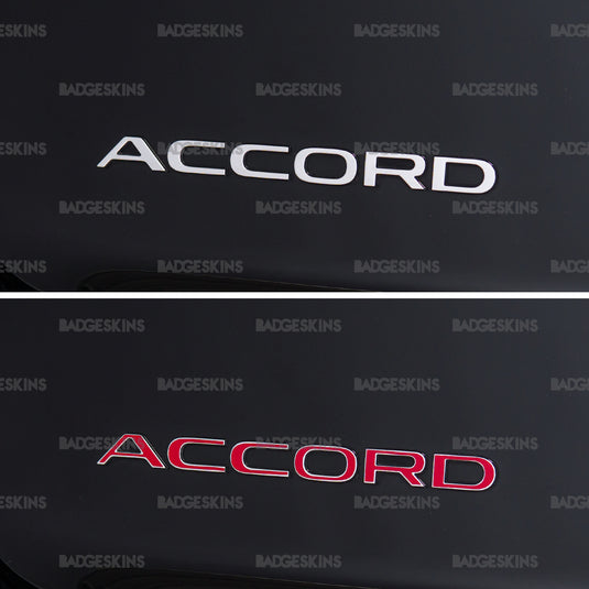 Honda - 11th Gen - Accord - Rear Accord Badge Overlay