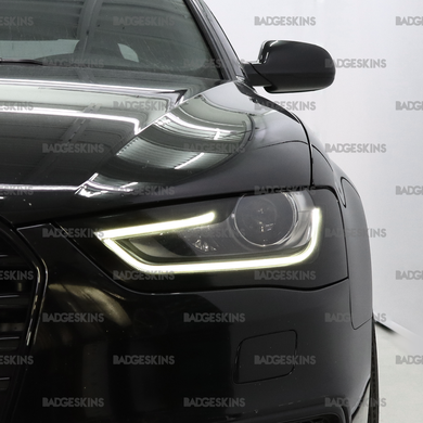 Audi - B8.5 - S4 - Headlight Amber Delete w/ Eyelid