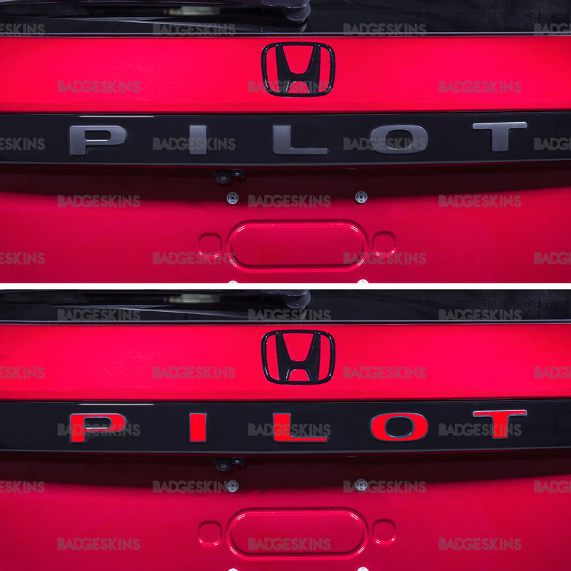 Load image into Gallery viewer, Honda - YG1/2 - Pilot - Rear PILOT Badge Overlay
