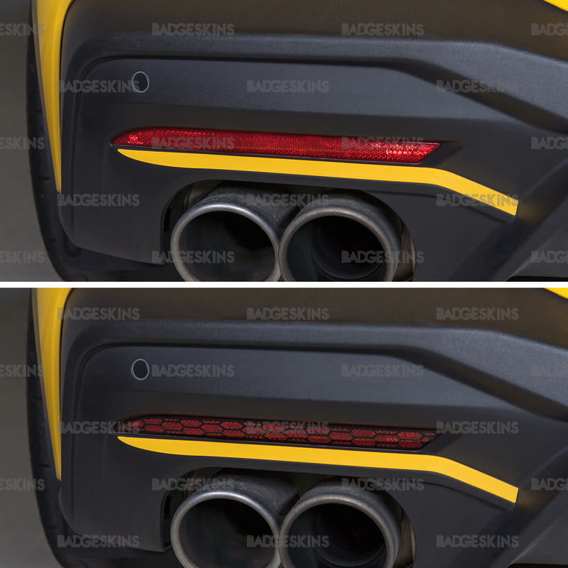 Load image into Gallery viewer, Ford - S650 - Mustang - Rear Bumper Reflector Honeycomb Tint
