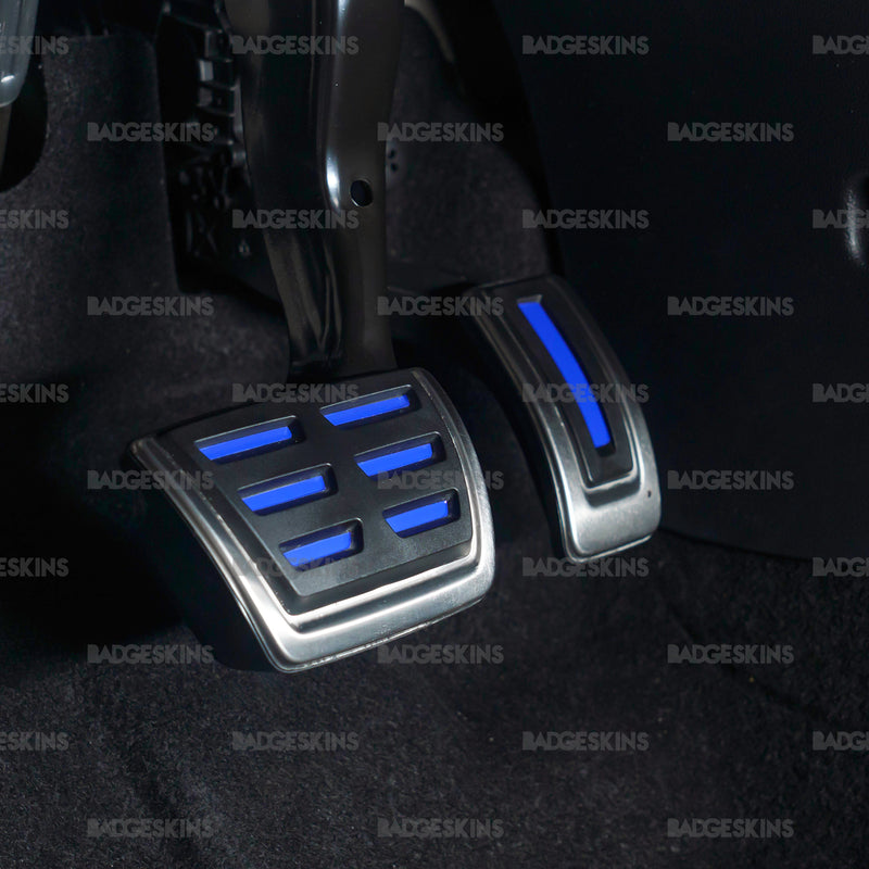 Load image into Gallery viewer, VW - MK8/8.5 - Golf - Aluminum Pedal Accent Inlays

