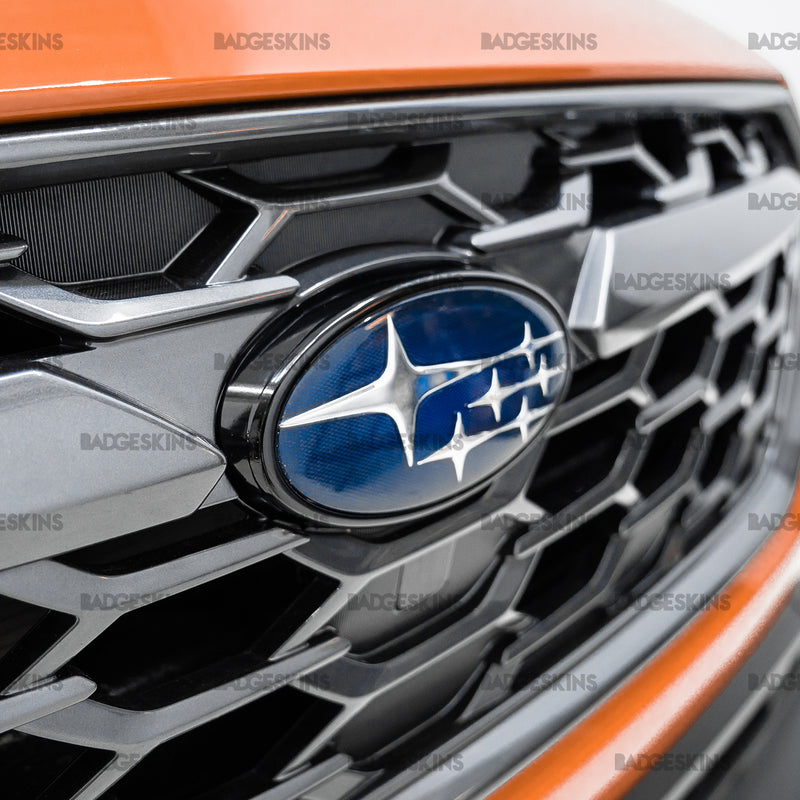 Load image into Gallery viewer, Subaru - VB - WRX - Front Subaru Emblem Chrome Delete
