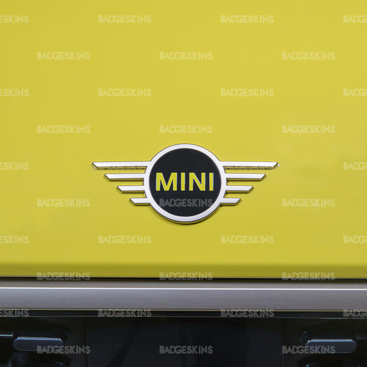 Mini Genuine Lettering MINI - 4th Gen - Cooper - MINI Emblem Lettering Overlay – Badgeskins