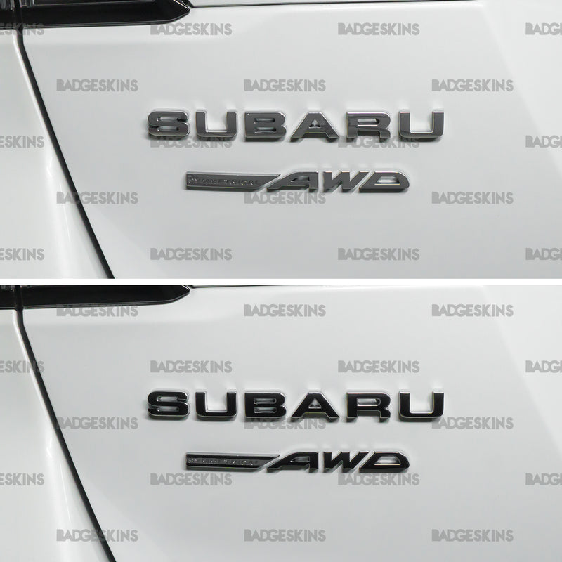 Load image into Gallery viewer, Subaru - 6th Gen/6th Gen FL- Outback - Rear Subaru AWD Badge Overlay
