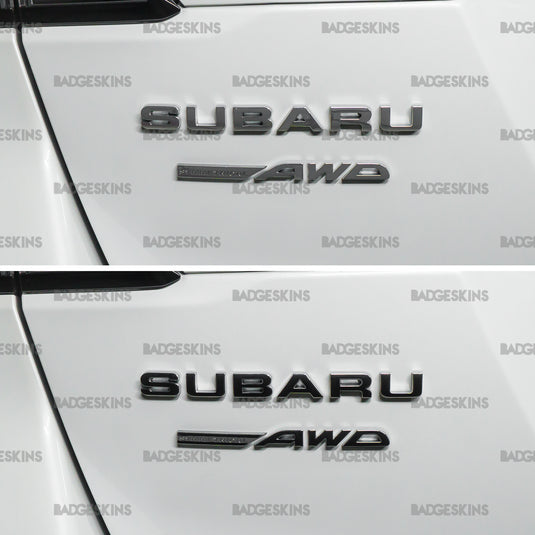 Subaru - 6th Gen/6th Gen FL- Outback - Rear Subaru AWD Badge Overlay