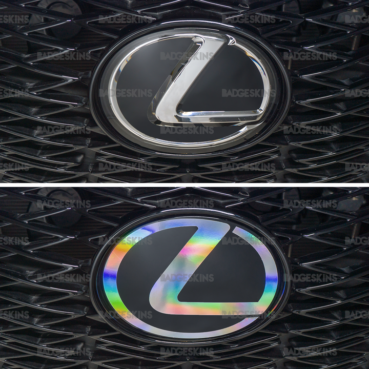 Lexus - Front Smooth Emblem Overlay – Badgeskins