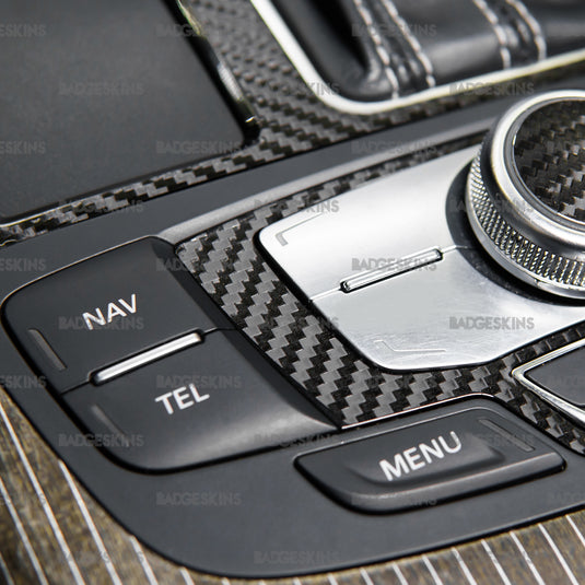 Audi - C7/7.5 - A6/S6/RS6 - Center Console Overlay