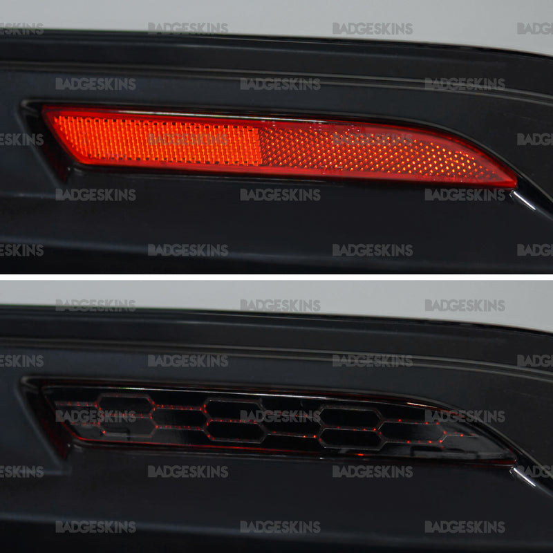 Load image into Gallery viewer, Honda - 6th Gen - Prelude - Rear Bumper Honeycomb Reflector Tint
