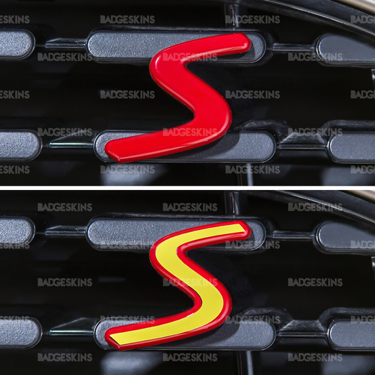 MINI - 4th Gen - Cooper S - Front S Badge Overlay
