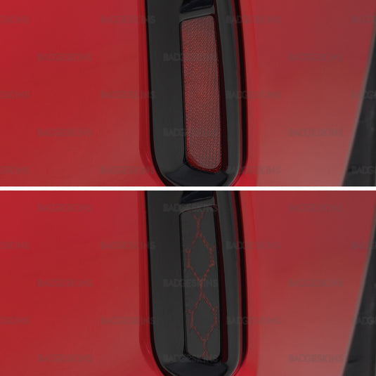 Honda - 11th Gen - Civic Type R - Rear Bumper Reflector Honeycomb Tint