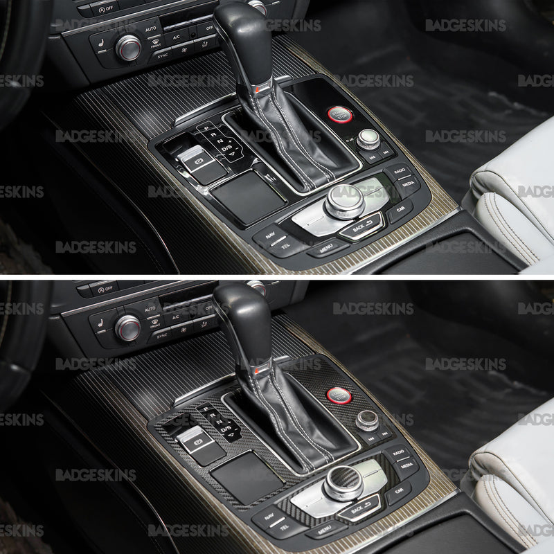 Load image into Gallery viewer, Audi - C7/7.5 - A6/S6/RS6 - Center Console Overlay
